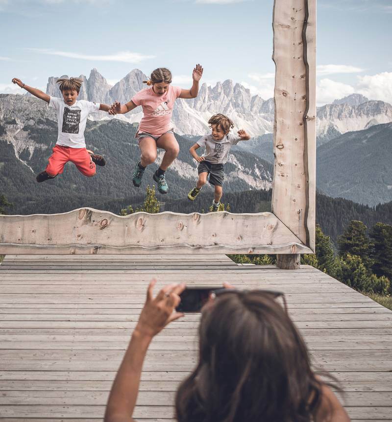 lorggen wanderweg plose brixen dolomiten